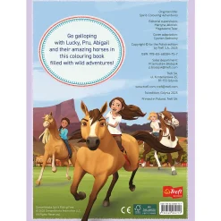 Książka aktywizująca Spirit, kolorowanka