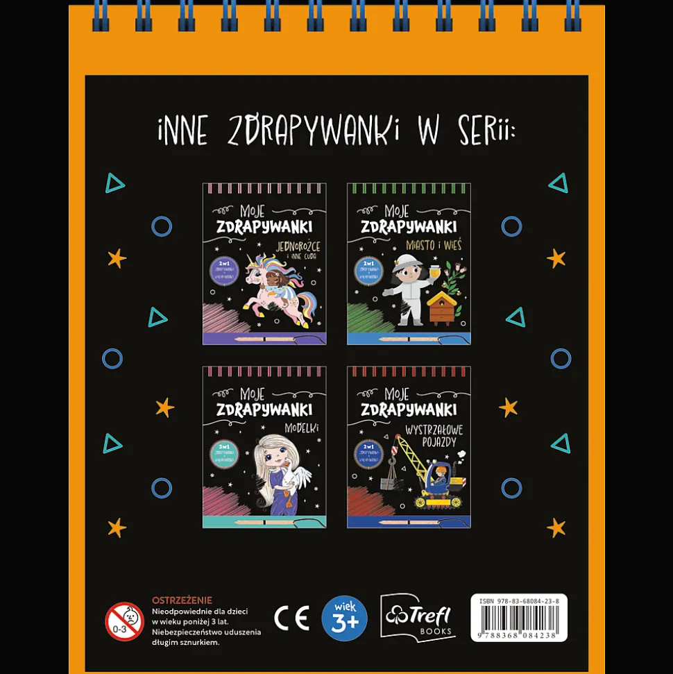 Książka aktywizująca Spy Guy. Dinozaury. Moje zdrapywanki