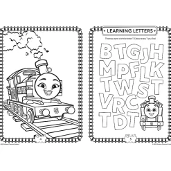 Książka aktywizująca Tomek i przyjaciele, kolorowanka