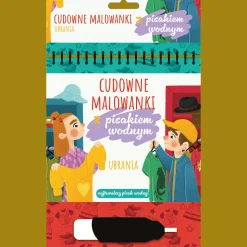 Książka aktywizująca Ubrania. Cudowne malowanki z pisakiem wodnym