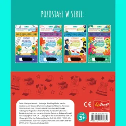 Książka aktywizująca Ubrania. Cudowne malowanki z pisakiem wodnym