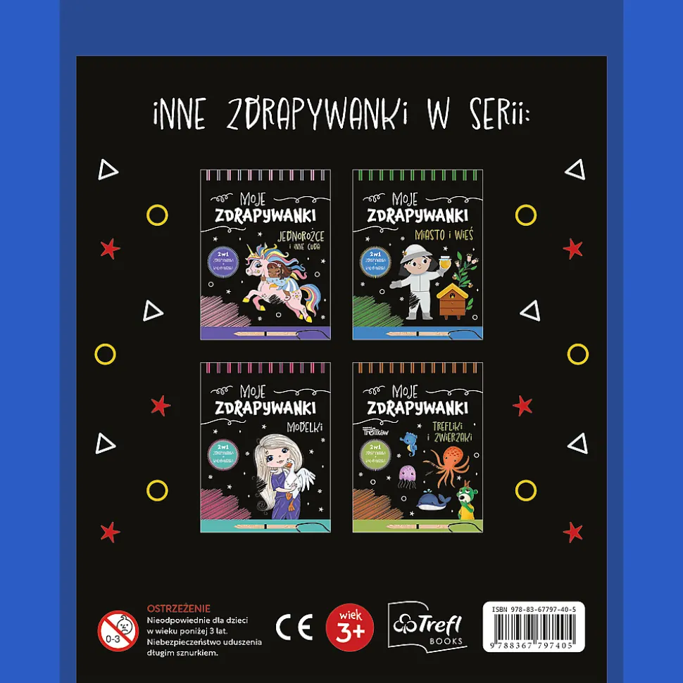 Książka aktywizująca Wystrzałowe pojazdy. Moje zdrapywanki