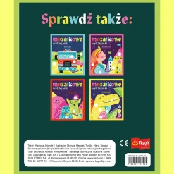 Książka aktywizująca Zwierzęta. Mozaikowe wyklejanki