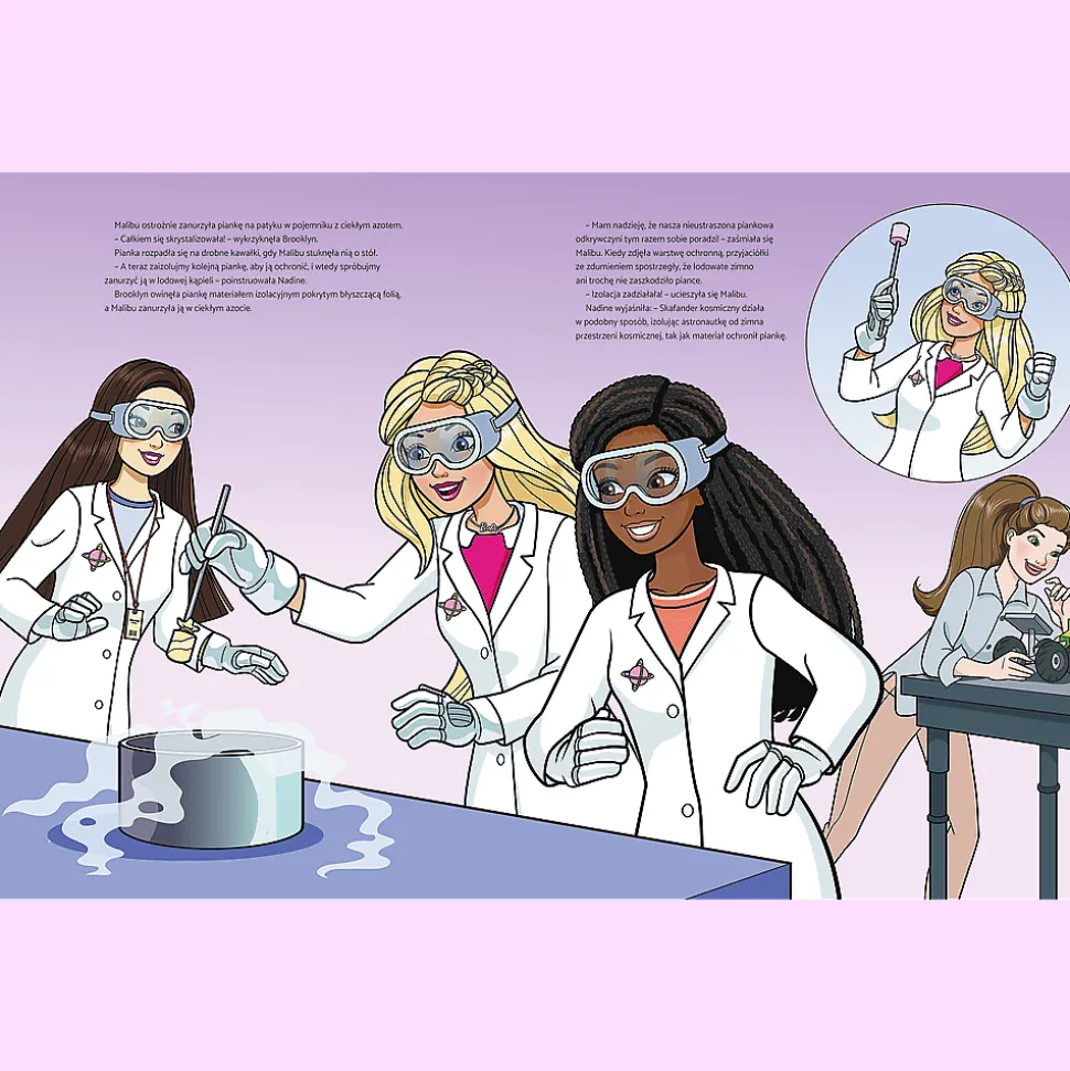 Książka Barbie, Możesz zostać astronautką