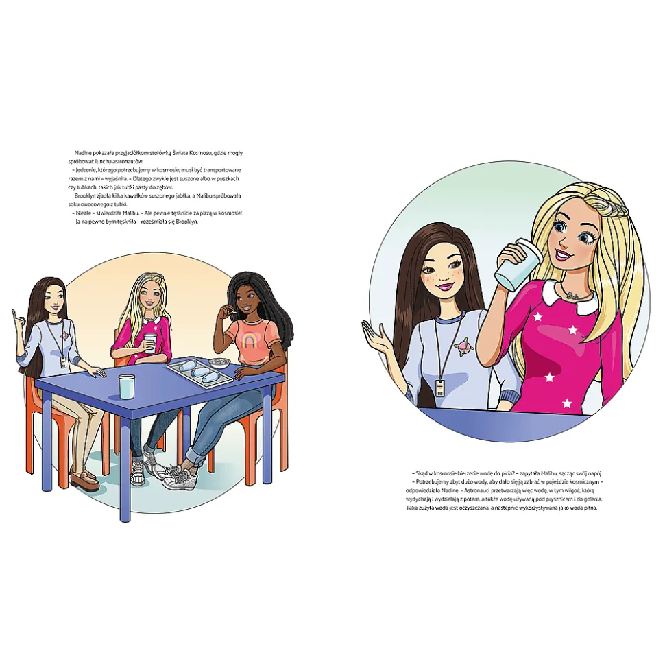 Książka Barbie, Możesz zostać astronautką