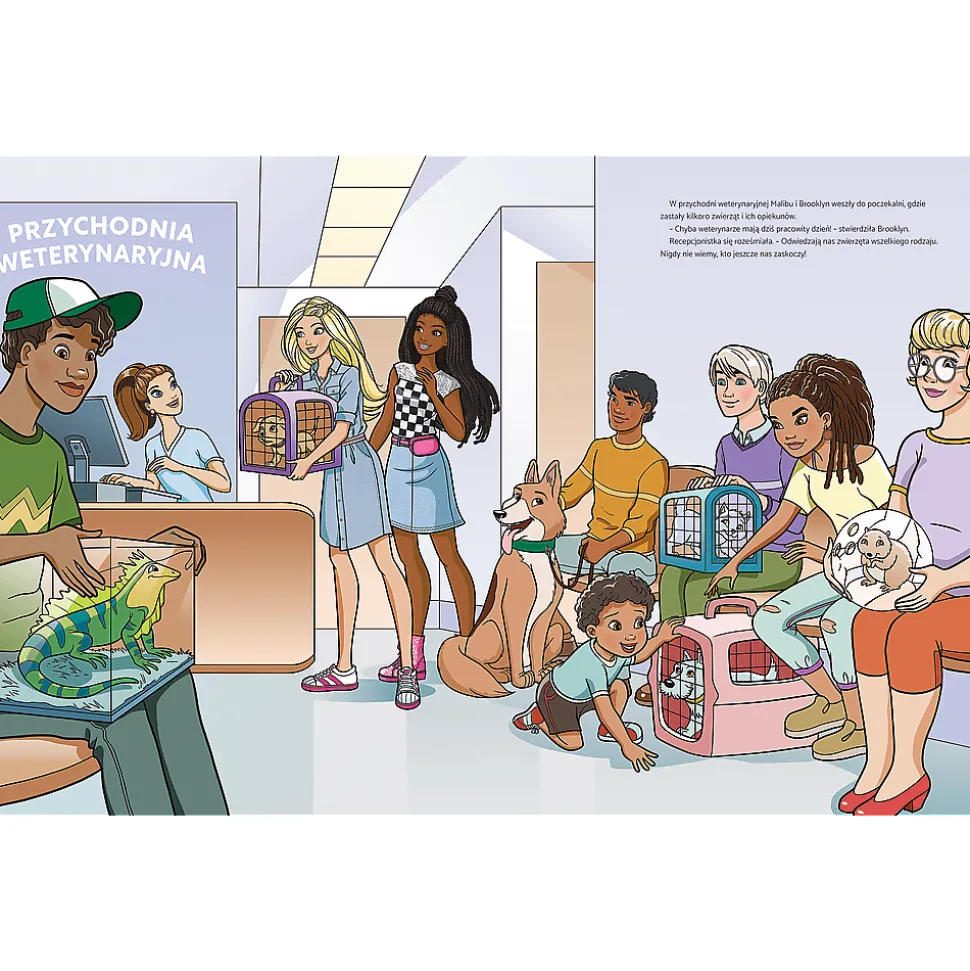 Książka Barbie, Możesz zostać weterynarką