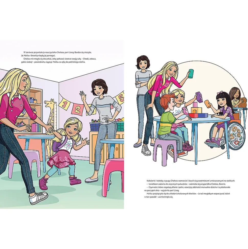 Książka Barbie, Możesz zostać nauczycielką