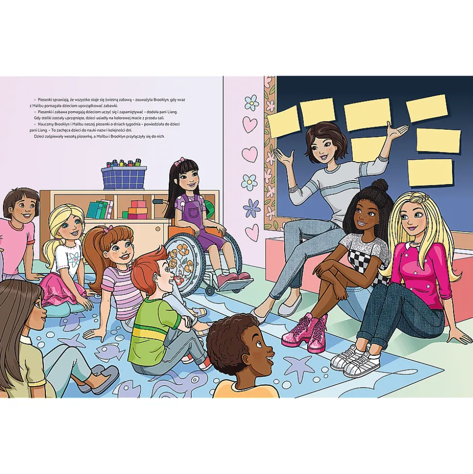 Książka Barbie, Możesz zostać nauczycielką