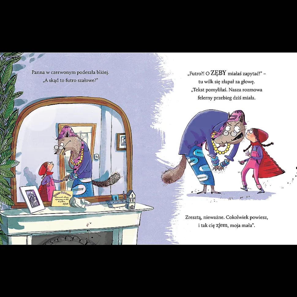 Książka Czerwony Kapturek i wilk