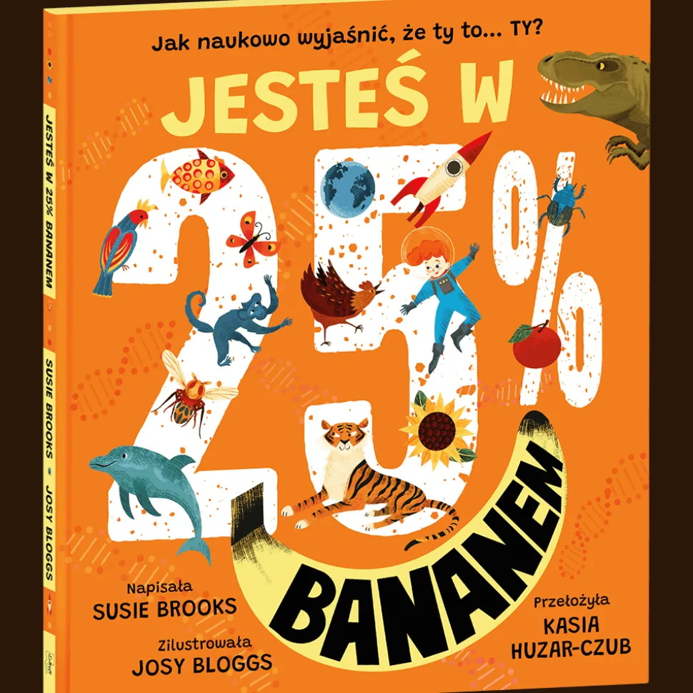 Książka Jesteś w 25% bananem