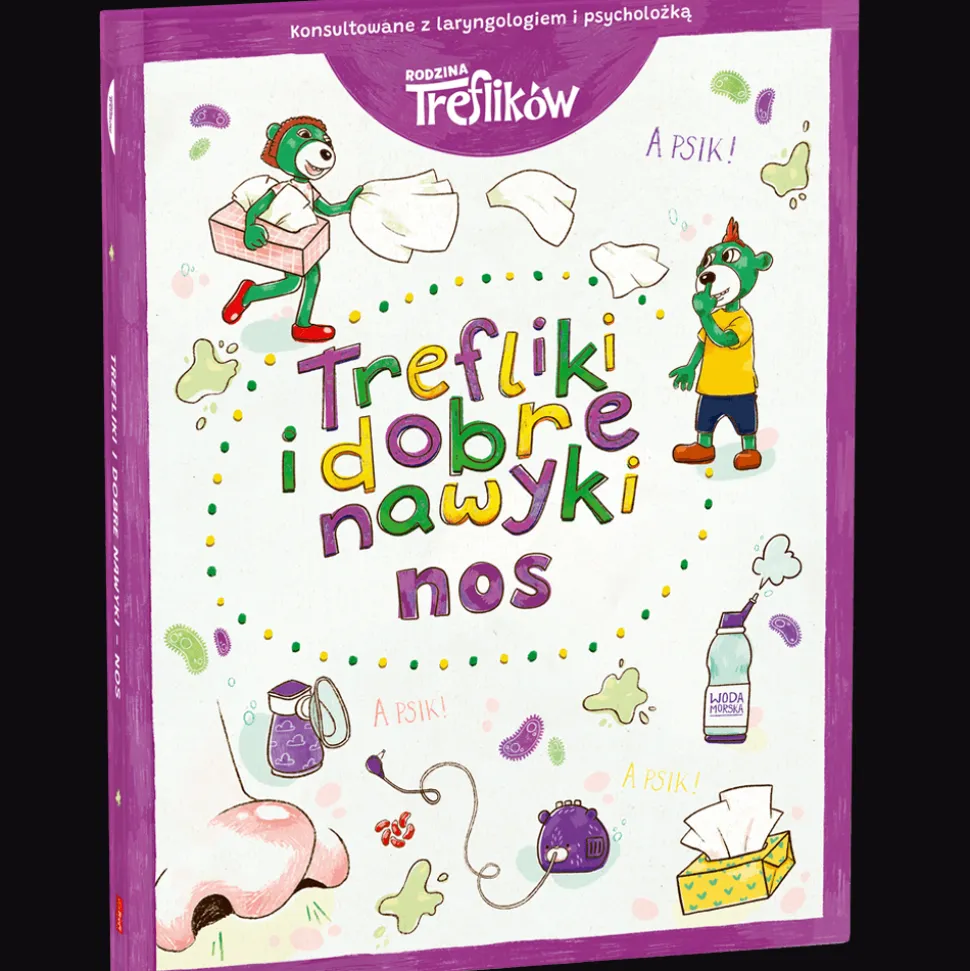 Książka Nos, Trefliki i dobre nawyki, Rodzina Treflików