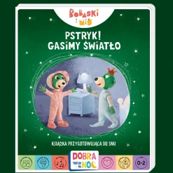 Książka Pstryk! Gasimy światło Dobranoc, Trefliki na noc