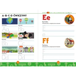 Książka Tomek i przyjaciele, Litery od A do Z