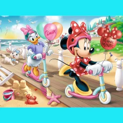 Minnie na plaży
