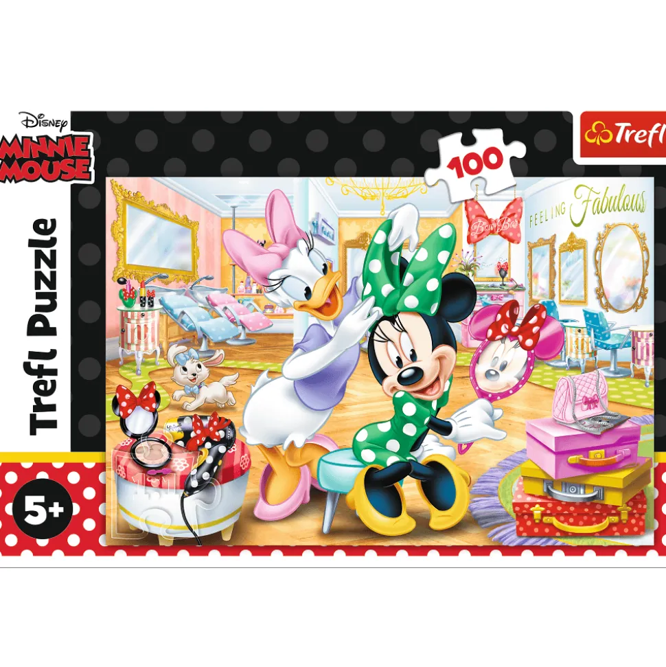 Minnie w salonie kosmetycznym