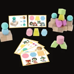 O!Klocki Pasowanki Junior - Bobaski i Miś