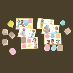 O!Klocki Pasowanki Junior - Bobaski i Miś