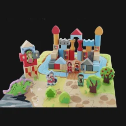 O!Klocki zamek rycerski