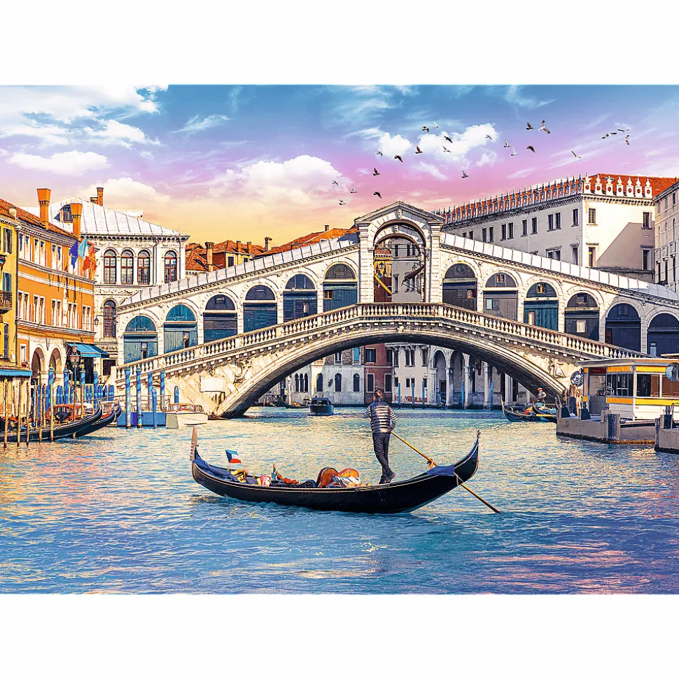 Puzzle 500 el. Most Rialto, Wenecja