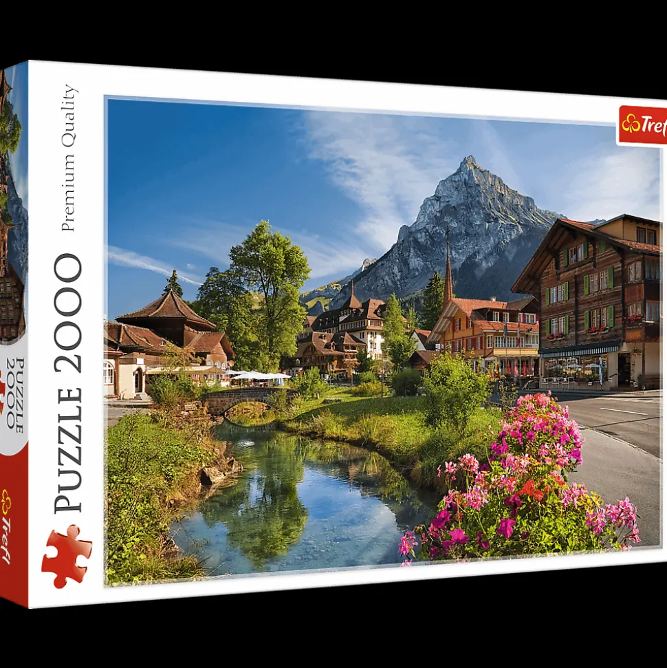 Puzzle 2000 el. Alpy latem