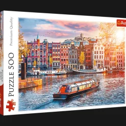 Puzzle 500 el. Amsterdam, Holandia