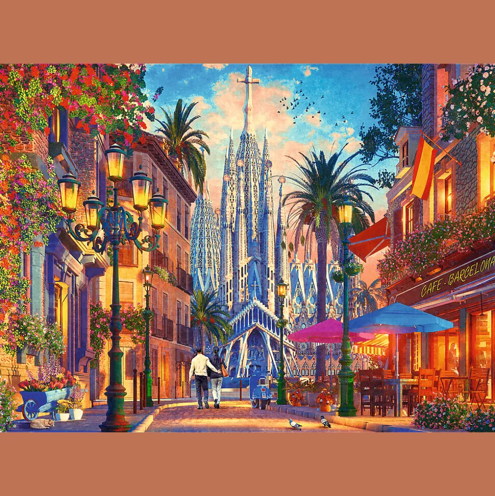 Puzzle 1000 el. Barcelona, Hiszpania