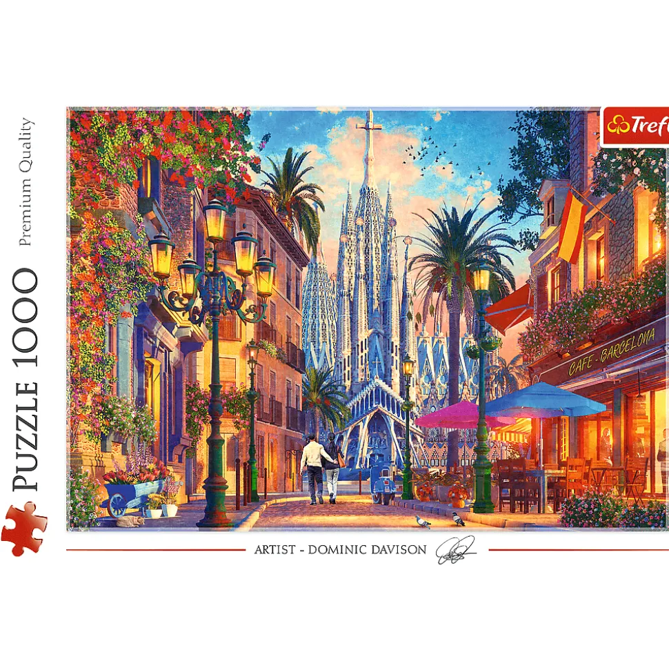 Puzzle 1000 el. Barcelona, Hiszpania