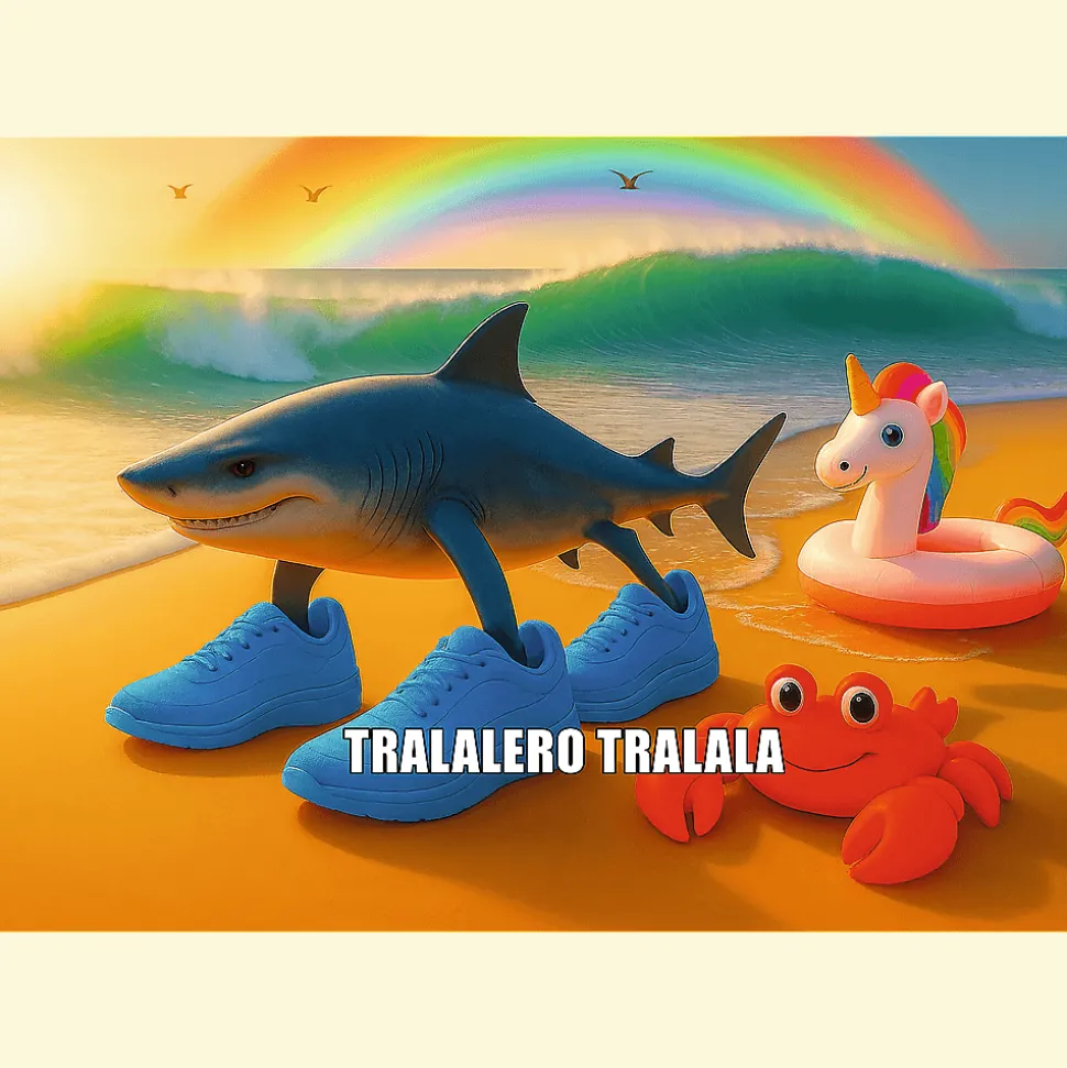 Puzzle 200 el. BrainRots, Tralalero Tralala