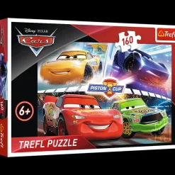 Puzzle 160 el. Cars Zwycięski wyścig