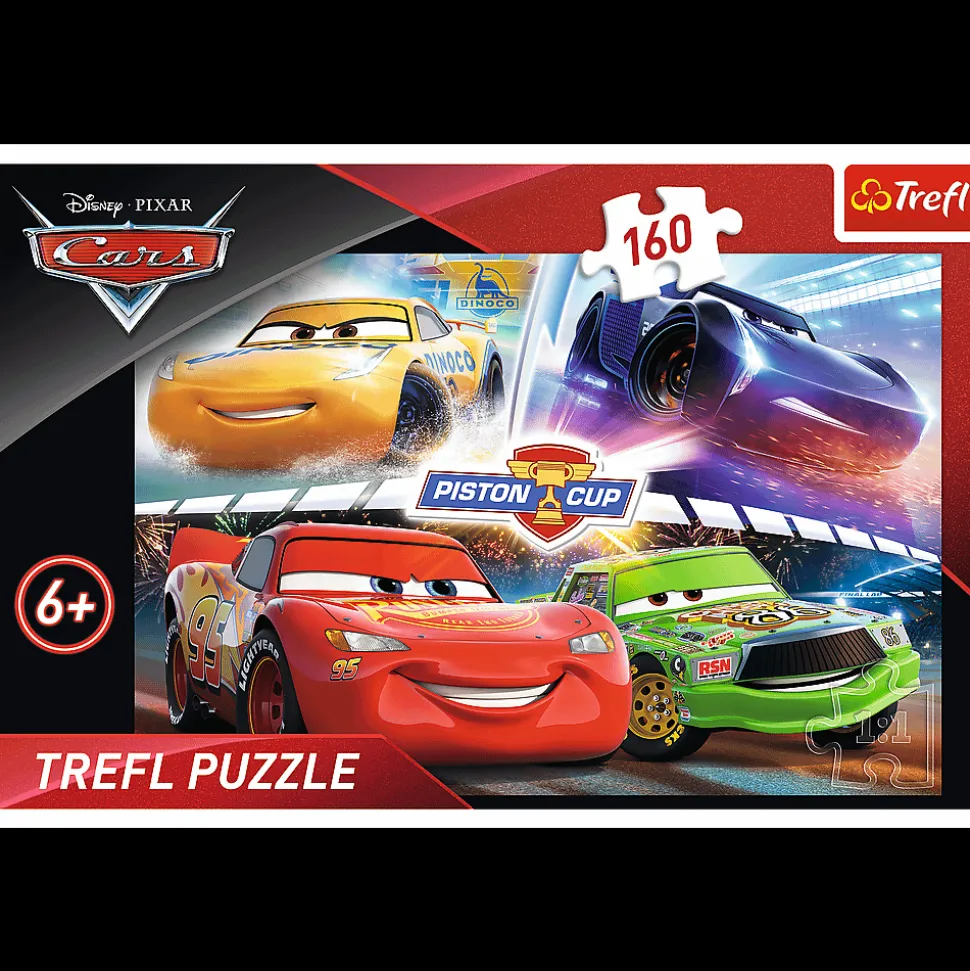 Puzzle 160 el. Cars Zwycięski wyścig