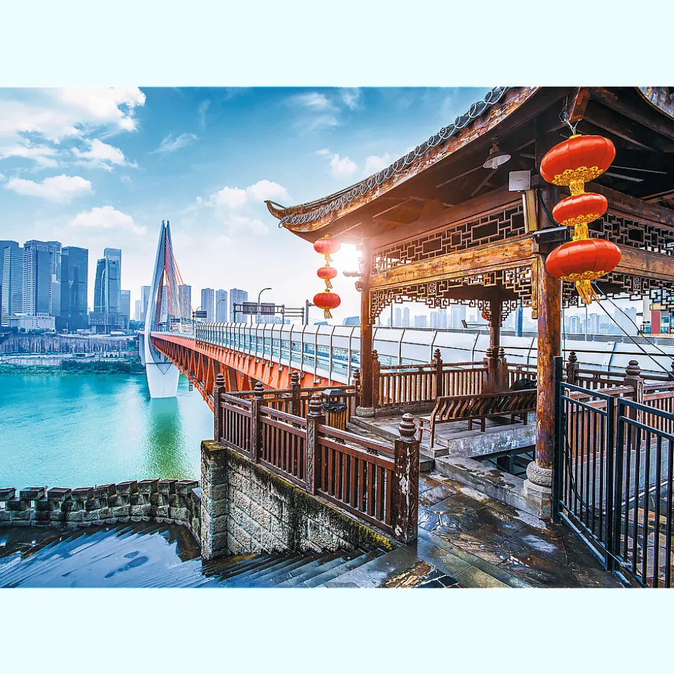 Puzzle 1000 el. Chongqping, Chiny