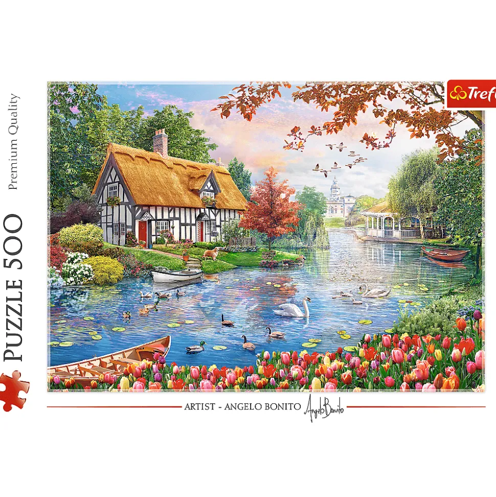 Puzzle 500 el. Cicha przystań