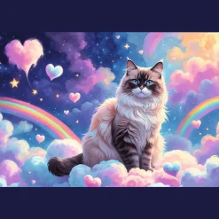 Puzzle 160 el. Domowy kotek