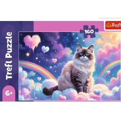 Puzzle 160 el. Domowy kotek