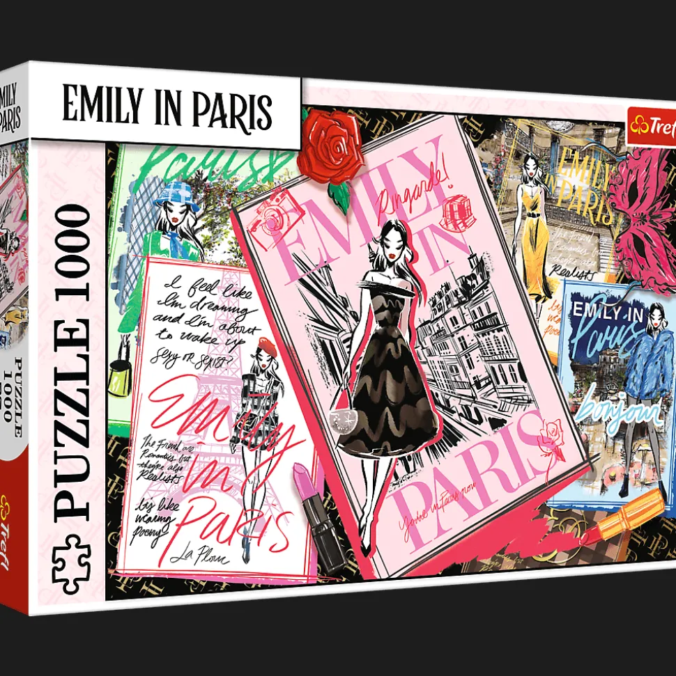 Puzzle 1000 el. Emily w Paryżu, Magazyn Mody