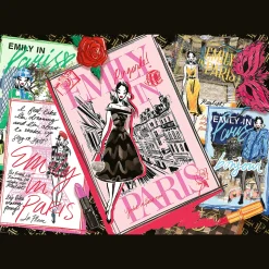 Puzzle 1000 el. Emily w Paryżu, Magazyn Mody