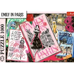 Puzzle 1000 el. Emily w Paryżu, Magazyn Mody