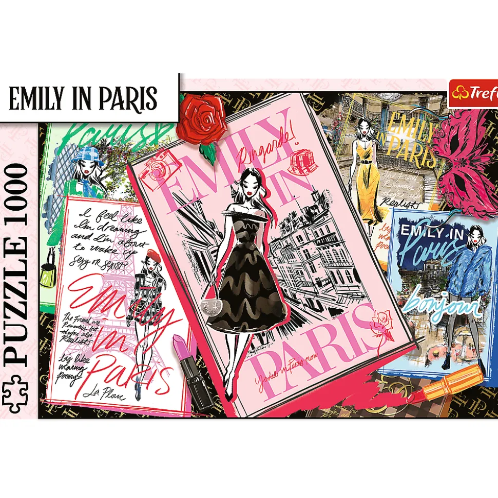 Puzzle 1000 el. Emily w Paryżu, Magazyn Mody