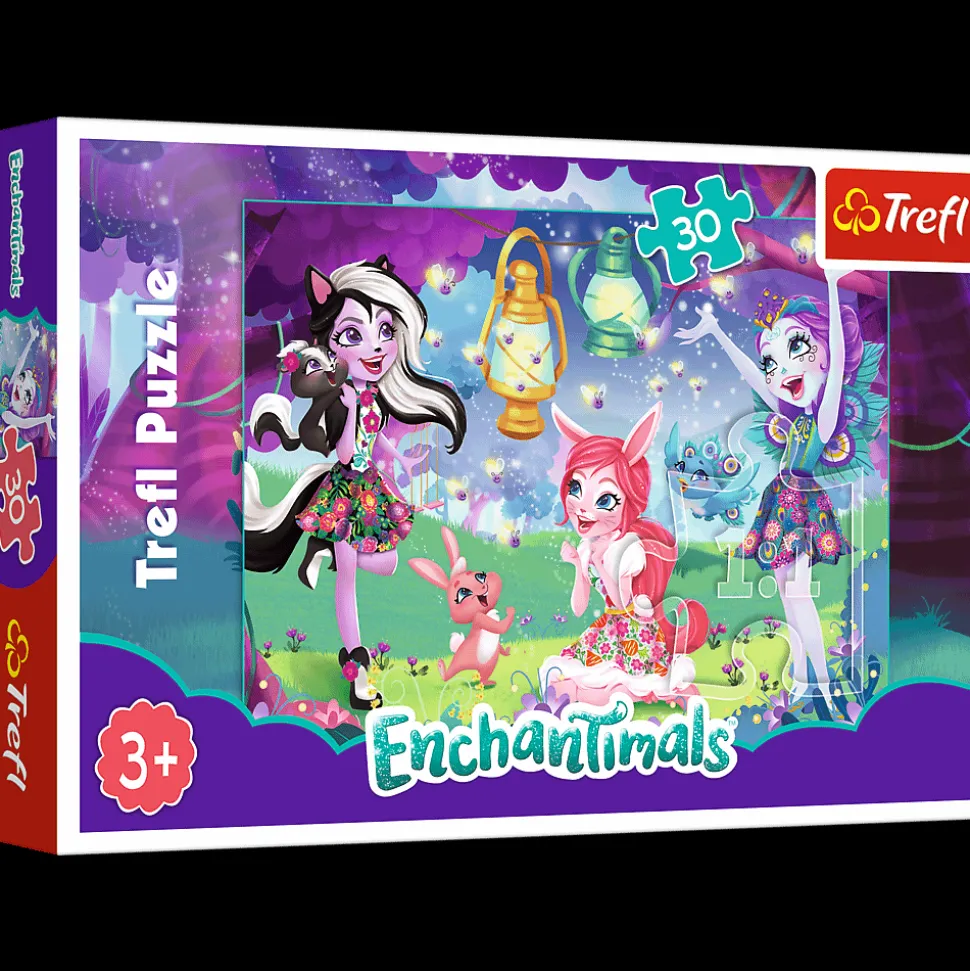 Puzzle 30 el. Enchantimals Magiczny świat Enchantimals