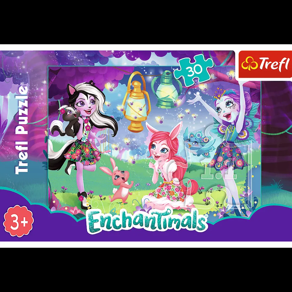 Puzzle 30 el. Enchantimals Magiczny świat Enchantimals