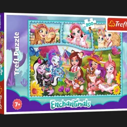 Puzzle 200 el. Enchantimals Niezwykły świat Enchantimals