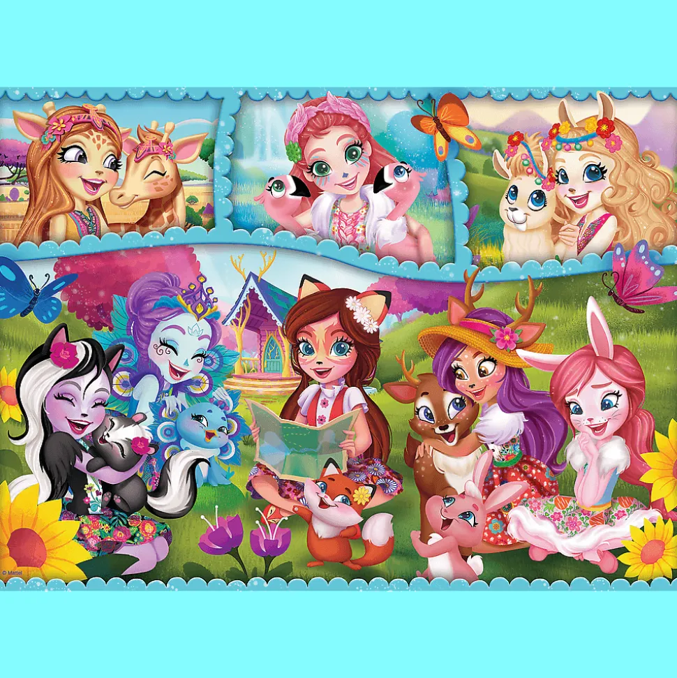 Puzzle 200 el. Enchantimals Niezwykły świat Enchantimals