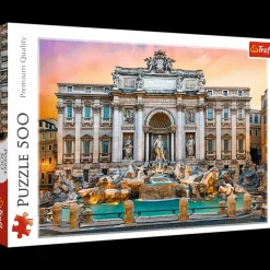 Puzzle 500 el. Fontanna di Trevi, Rzym