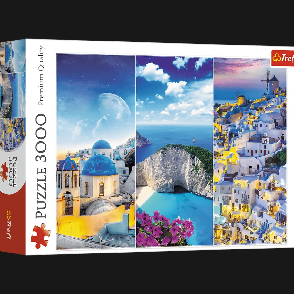 Puzzle 3000 el. Greckie Wakacje