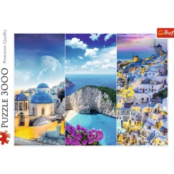 Puzzle 3000 el. Greckie Wakacje