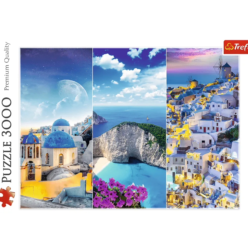 Puzzle 3000 el. Greckie Wakacje