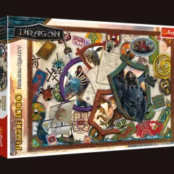 Puzzle 1000 el. Jak wytresować Smoka, Bohaterowie