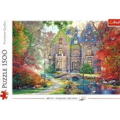 Puzzle 1500 el. Jesienny dworek