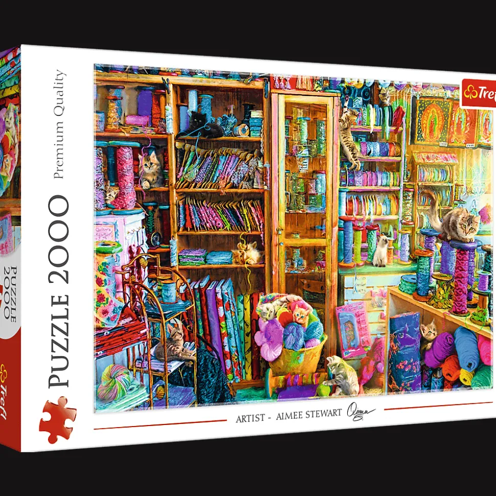 Puzzle 2000 el. Koci raj