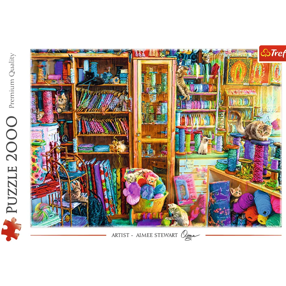Puzzle 2000 el. Koci raj